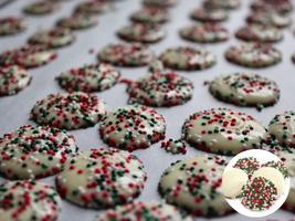 Repperts Christmas Nonpareils White Chocolate 1lb